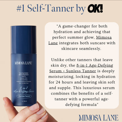 8-in-1 Age Defying Serum + Sunless Tanner (Award Winner)